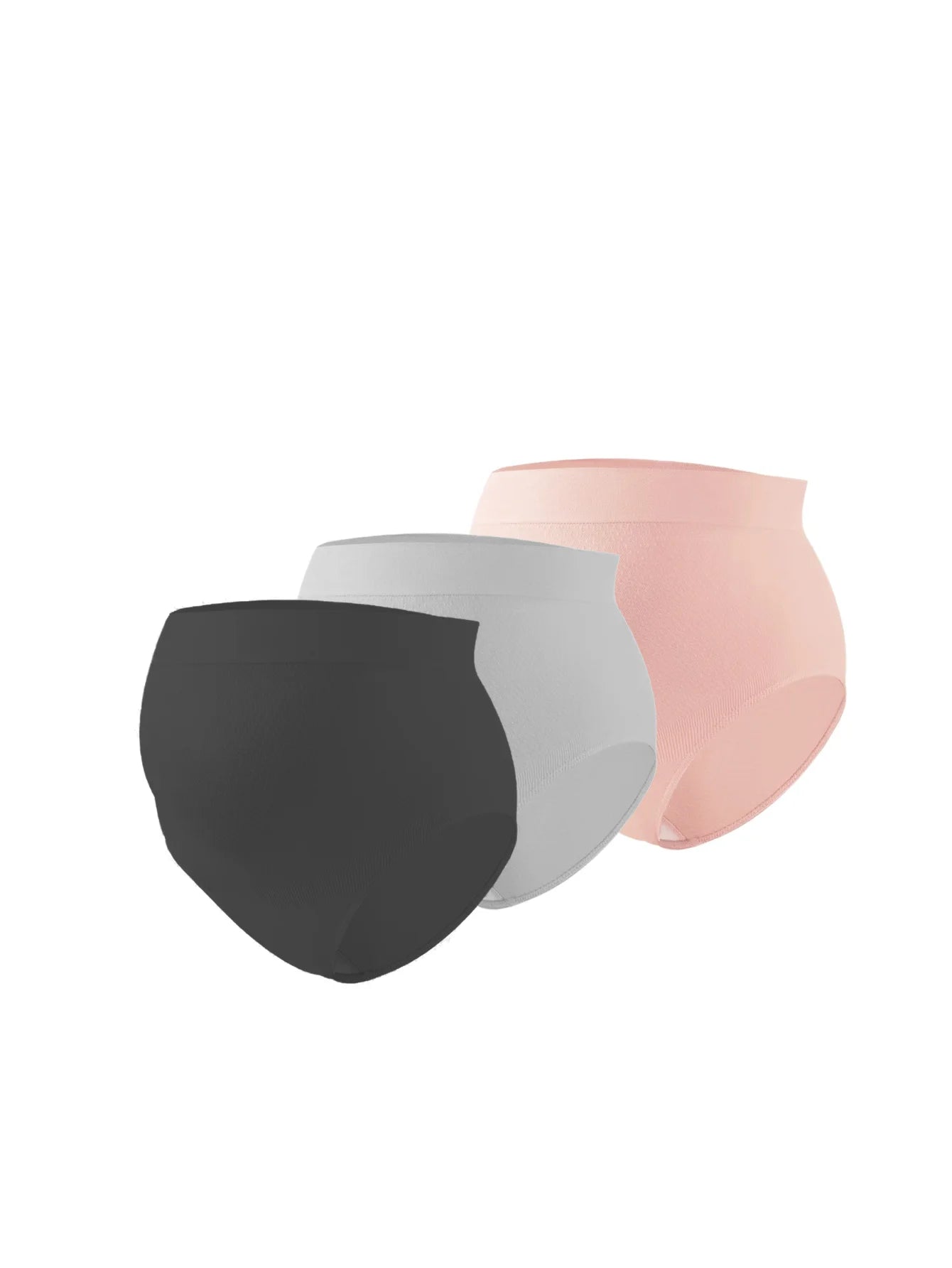 Lot de 3 culottes taille haute gainantes-confort, maintien & sans coutures