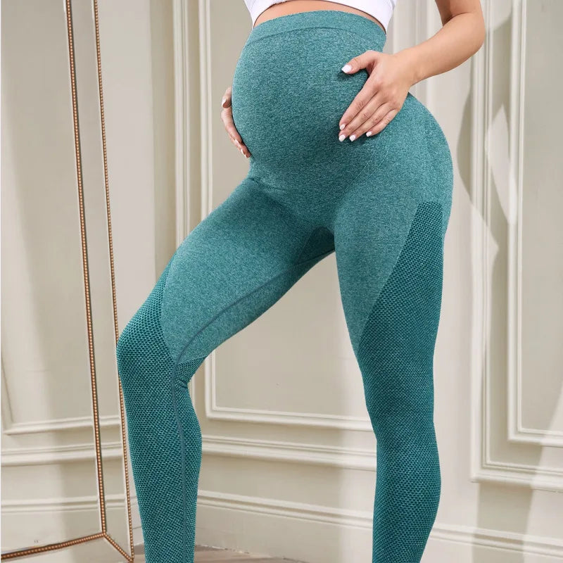 Leggings de maternité taille haute - Confort & maintien grossesse, yoga et sport