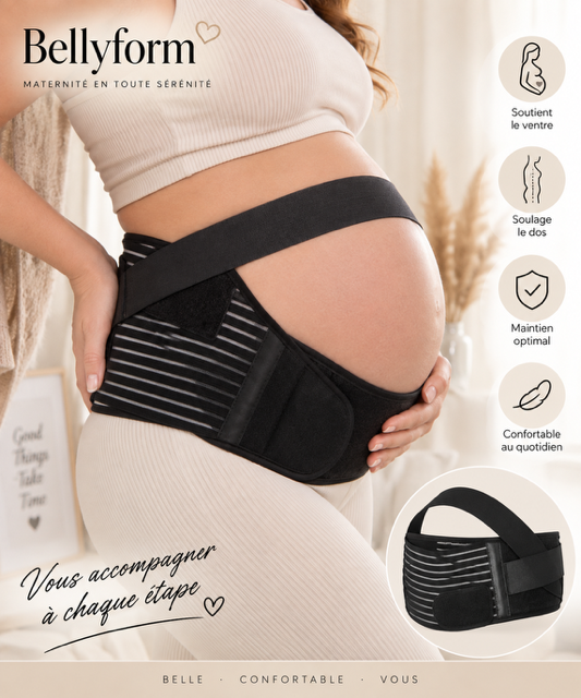Ceinture de grossesse Bellyform soutien lombaire et ventre, vue principale